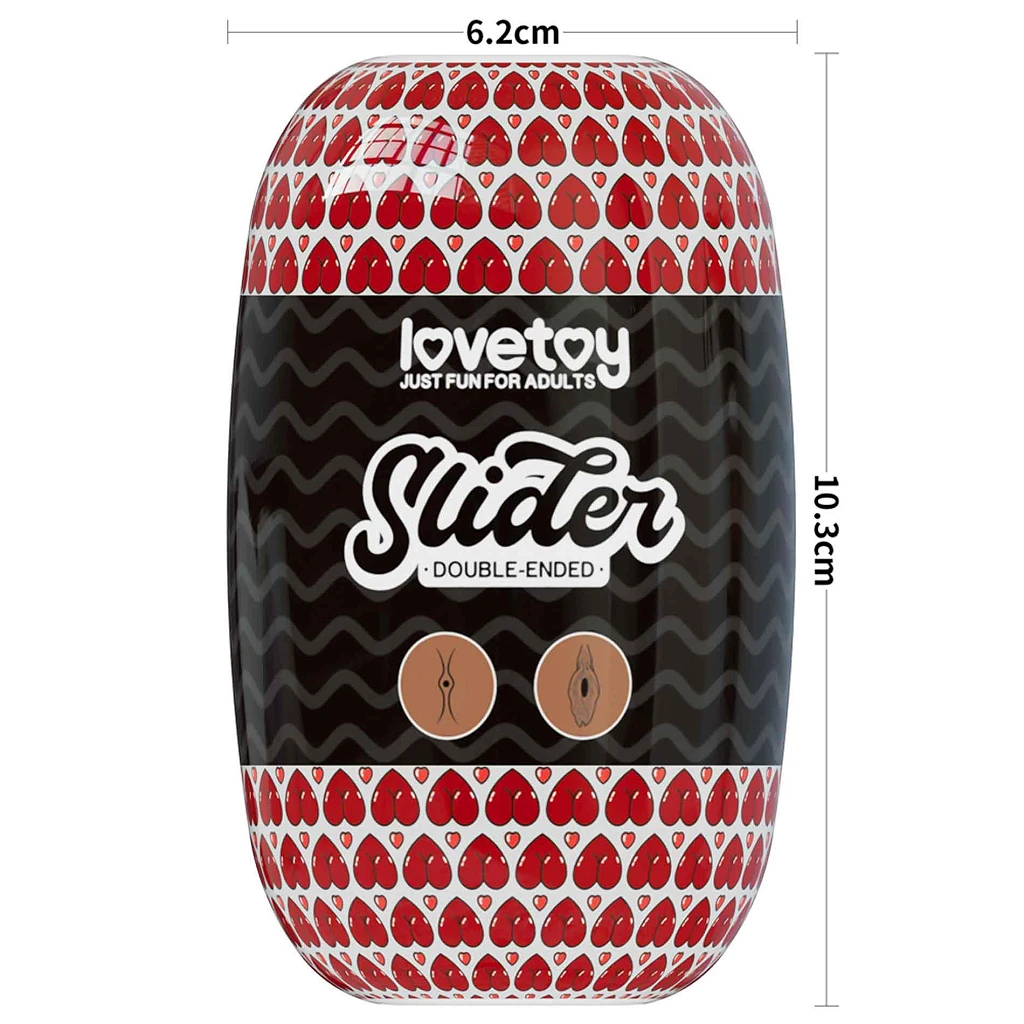 Masturbator dwustronny Slider - anus i pochwa — zdjęcie 2