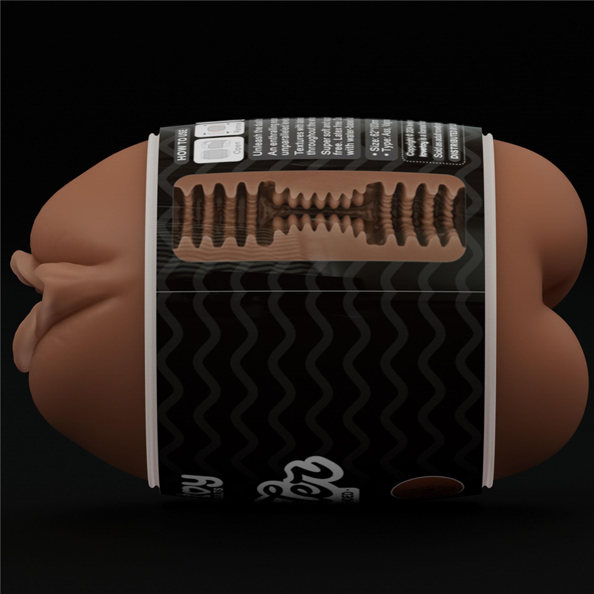 Masturbator dwustronny Slider - anus i pochwa — zdjęcie 3