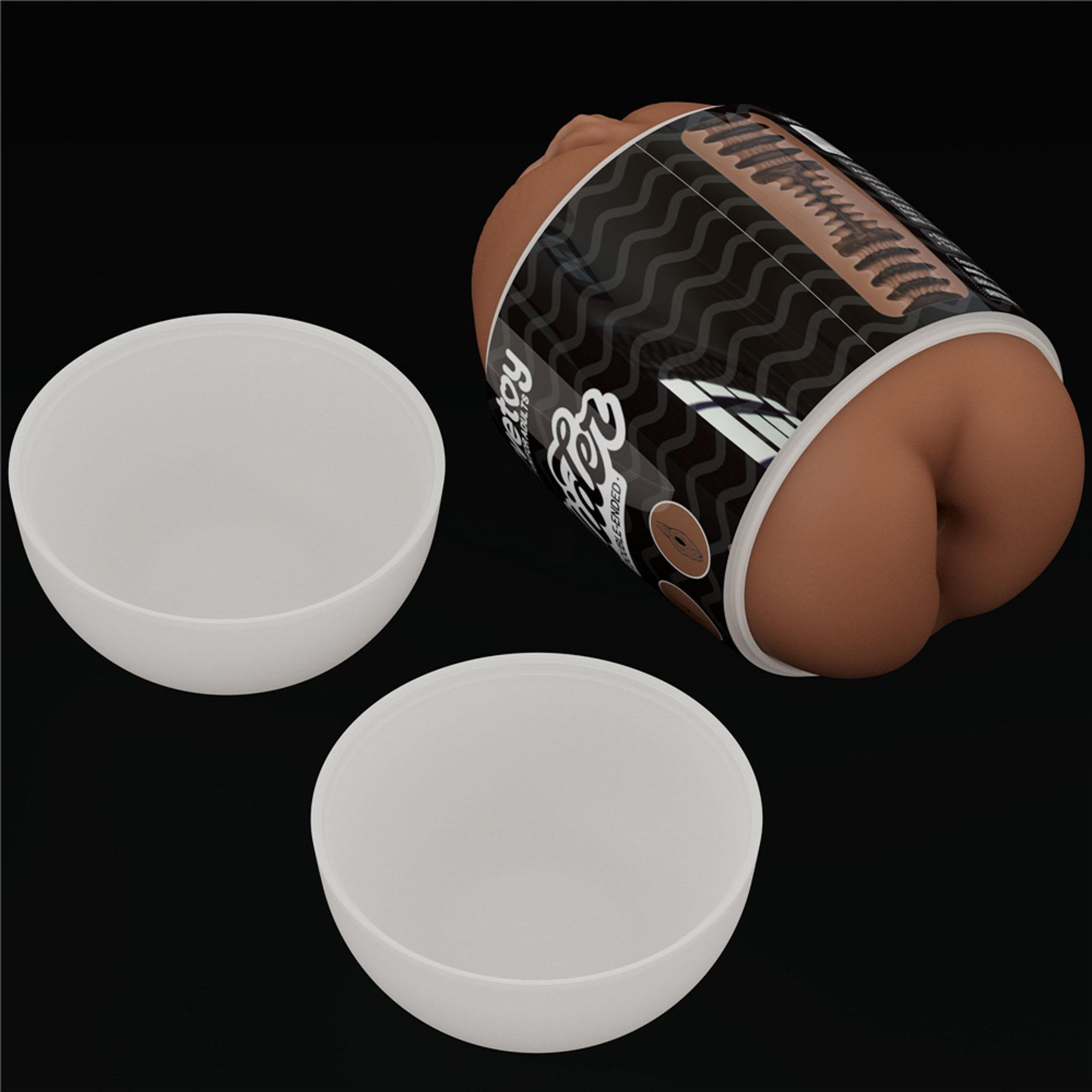 Masturbator dwustronny Slider - anus i pochwa — zdjęcie 6