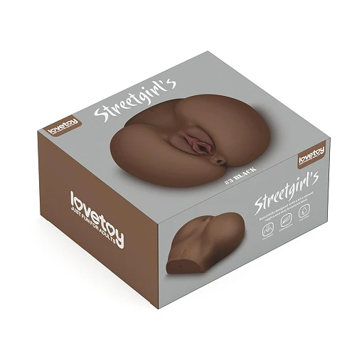 Masturbator Lovetoy Streetgirl's #3 Black – wagina i anus — zdjęcie 5