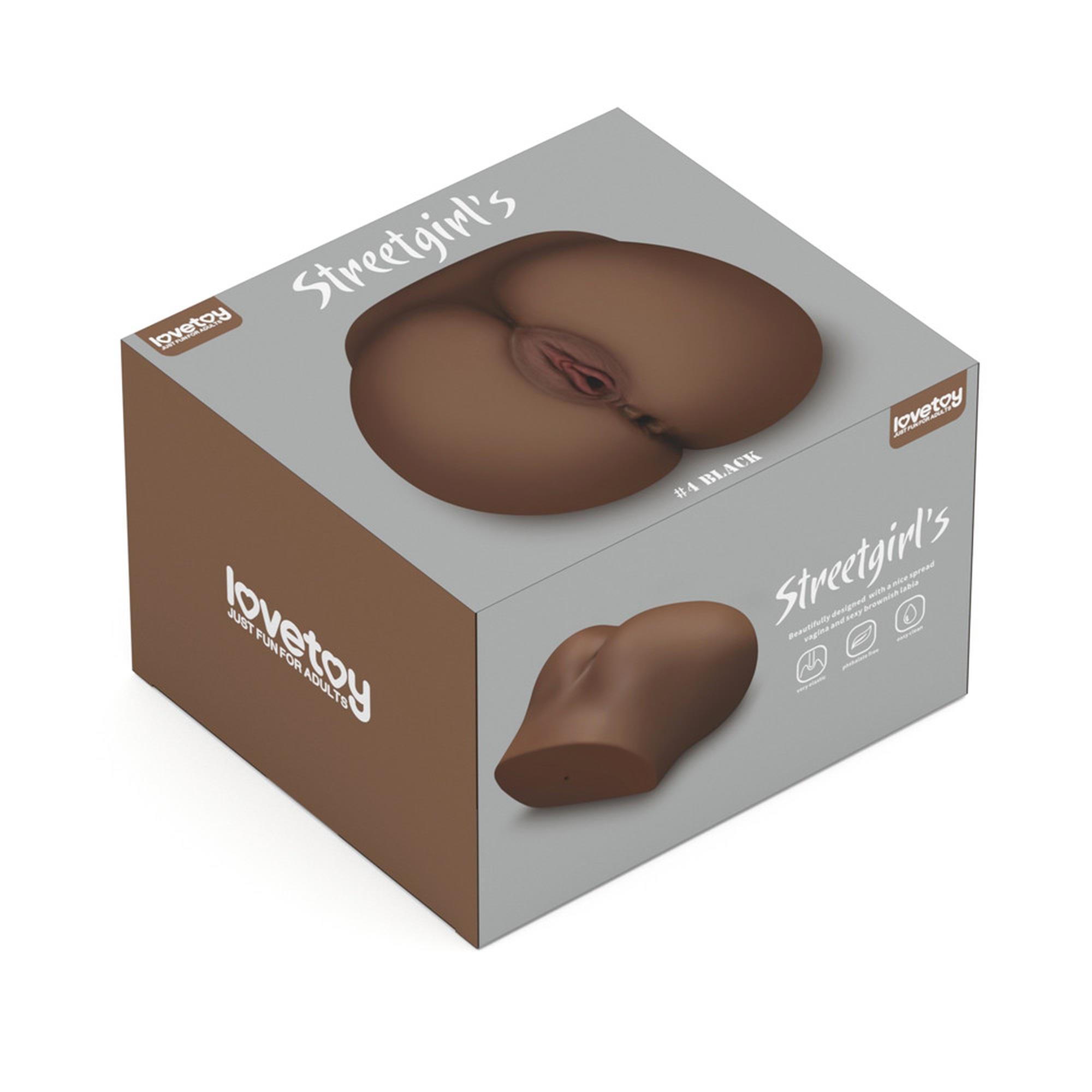 Masturbator Lovetoy Streetgirl's #4 Black – wagina i anus — zdjęcie 5