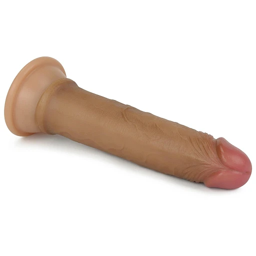 Dildo Lovetoy Nature Cock – dwuwarstwowy silikon, 18,5 cm — zdjęcie 6