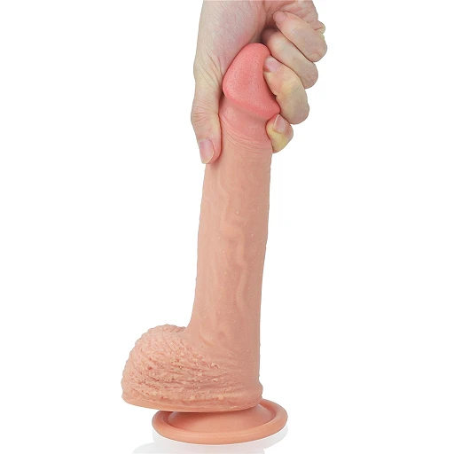 Dildo Lovetoy Nature Cock – dwuwarstwowy silikon, 22 cm — zdjęcie 8
