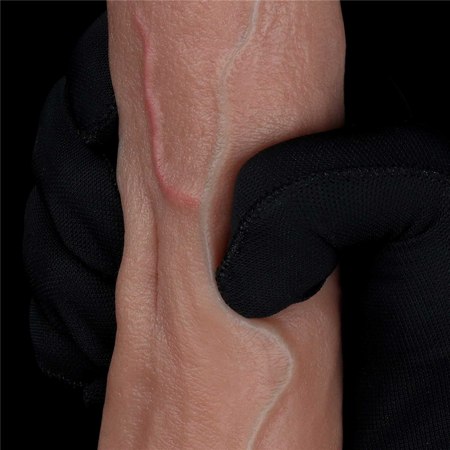 Dildo Lovetoy Dual Layered Silicone Cock – 21,6 cm, przyssawka — zdjęcie 8