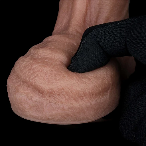 Dildo Lovetoy Dual Layered Silicone Cock – 21,6 cm, przyssawka — zdjęcie 7