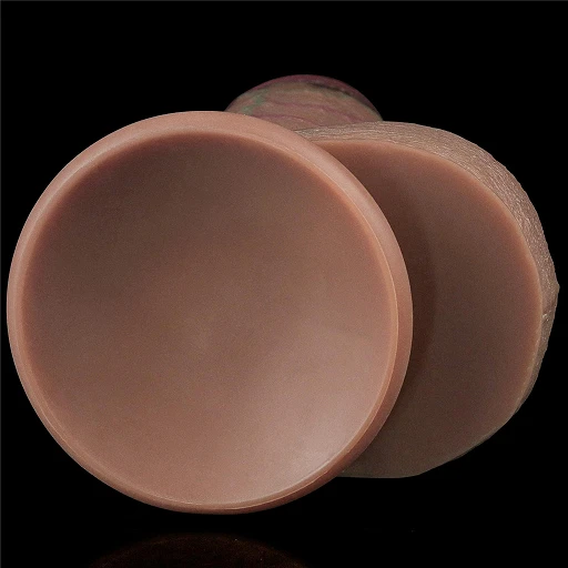Dildo Nature Cock XXL 9.5" – dwuwarstwowy silikon, przyssawka — zdjęcie 6