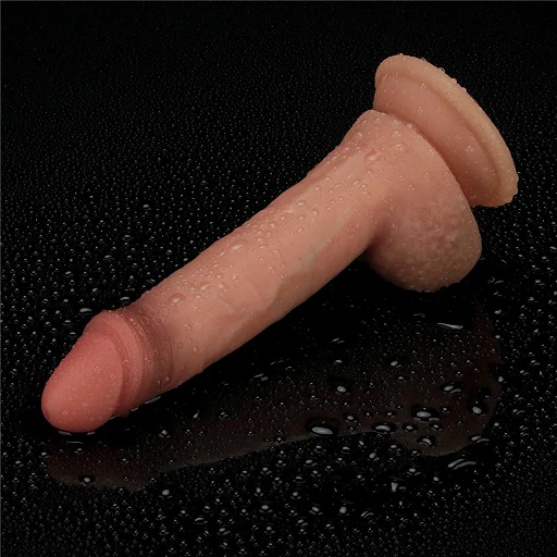 Dildo Lovetoy Sliding Skin Pro – ruchoma skóra, 19,2 cm — zdjęcie 16