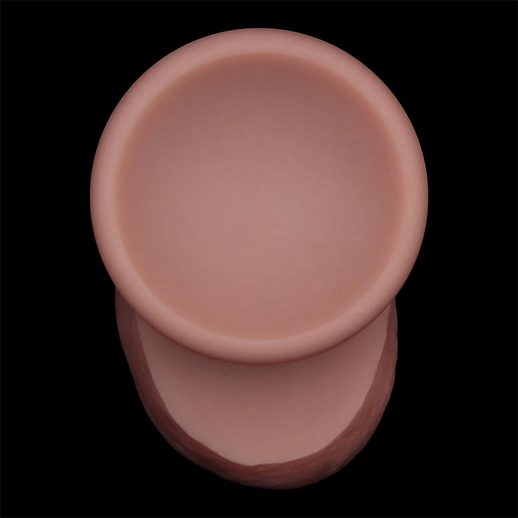 Dildo Lovetoy Sliding Skin Pro II – cieliste, 17,5 cm — zdjęcie 11