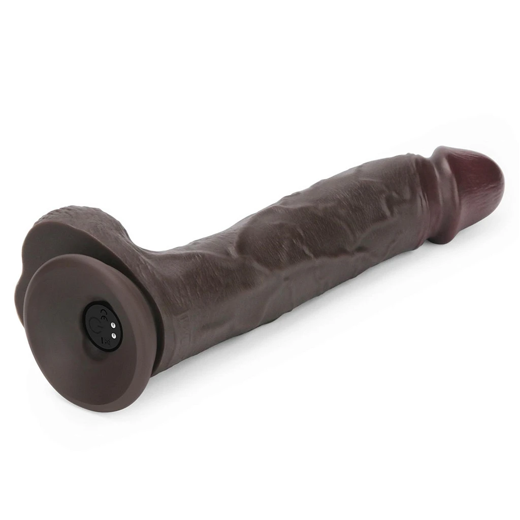 Wibrator realistyczny Lovetoy Sliding Skin Pro II – czarny, 25 cm — zdjęcie 10