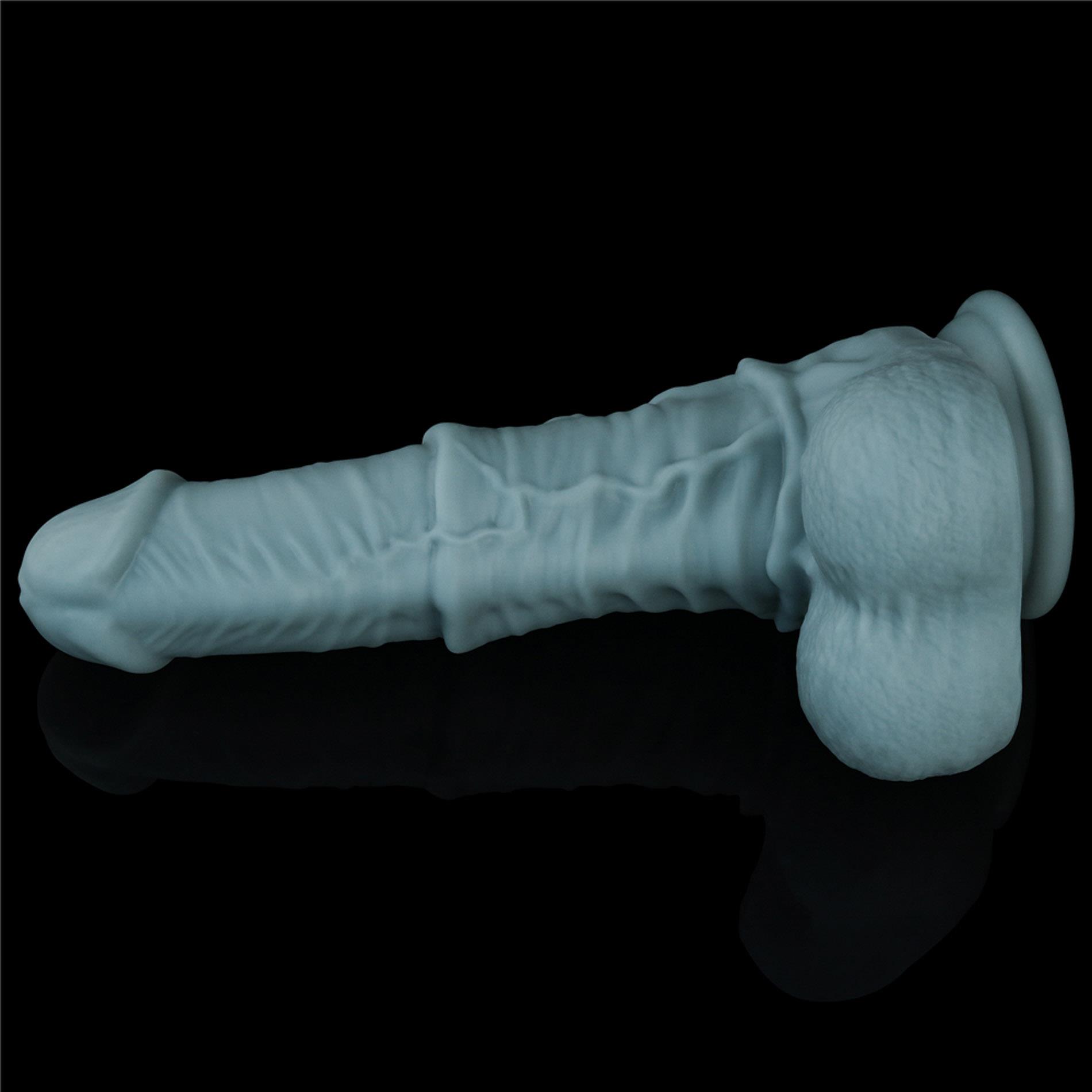 Wibrator realistyczny Lovetoy Nature Cock – ruch posuwisty, 28 cm — zdjęcie 11
