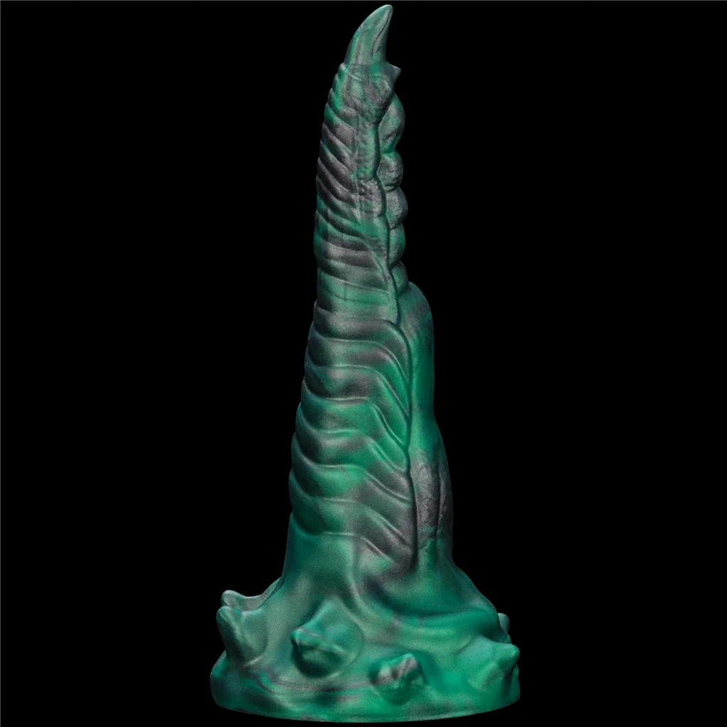 Dildo Savage Charm Double-Claw – silikon, 10 trybów, przyssawka — zdjęcie 9