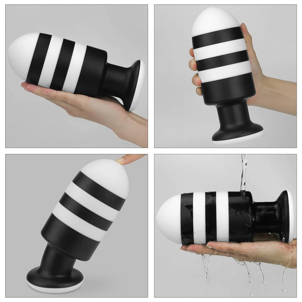Korek analny X‑Missioner 7.5” XL – silikon, z przyssawką — zdjęcie 14