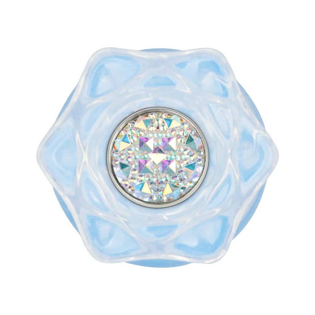 Korek analny Gemoria Glow blue L  – świeci w ciemności — zdjęcie 5