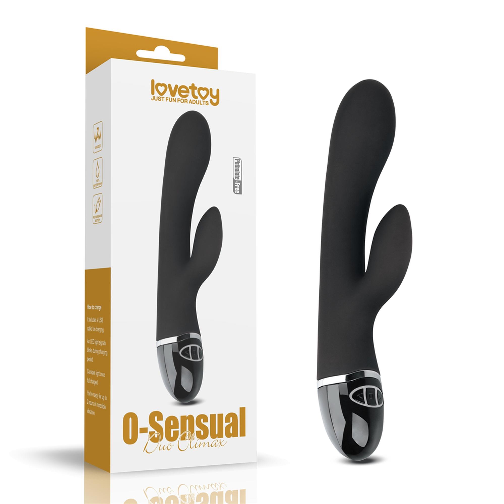 Wibrator króliczek Lovetoy O-Sensual Clit Duo Climax – dwa silniki — zdjęcie 5