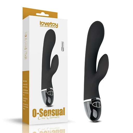 Wibrator króliczek Lovetoy O-Sensual Clit Duo Climax – dwa silniki — zdjęcie 5