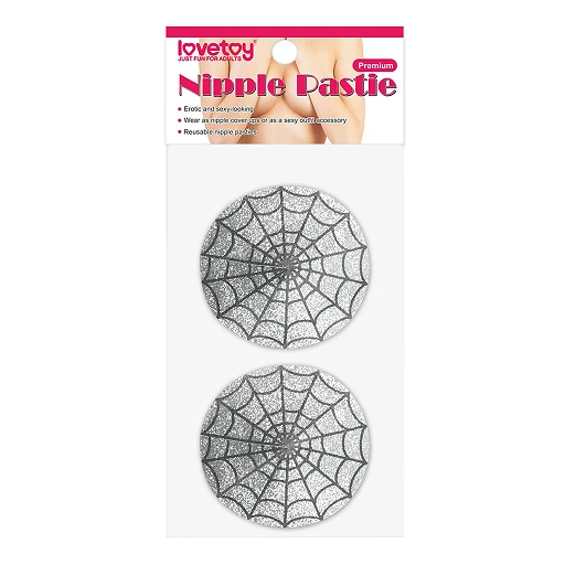 Nasutniki Lovetoy Spider – brokatowa pajęczyna, wielorazowe — zdjęcie 3