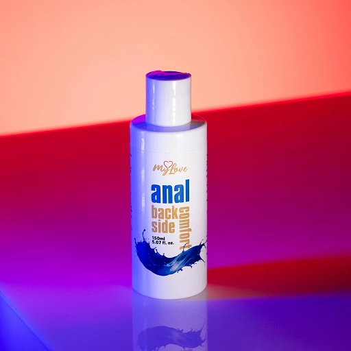 Żel analny Back Side Comfort – miętowy, gęsta formuła, 150 ml — zdjęcie 4