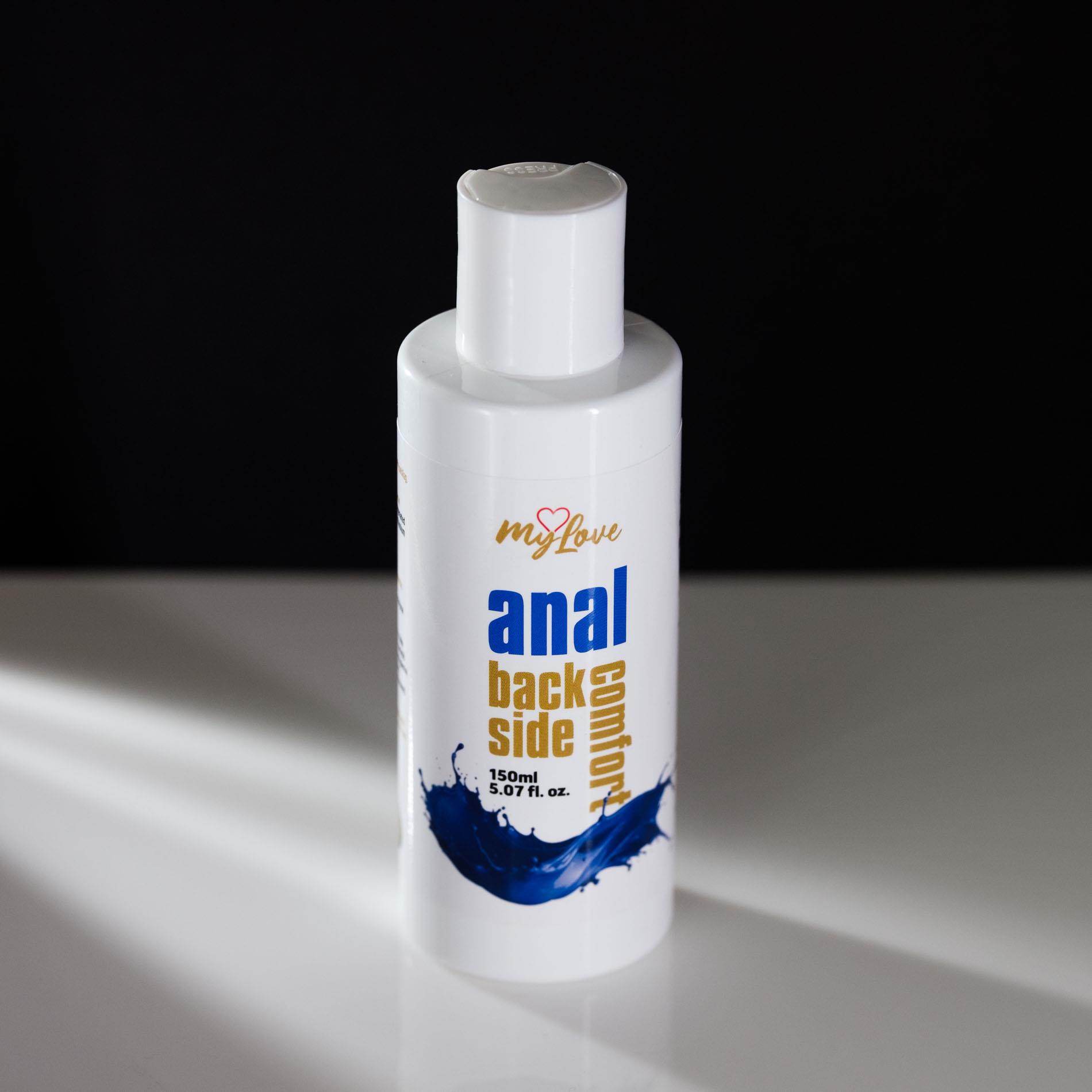 Żel analny Back Side Comfort – miętowy, gęsta formuła, 150 ml — zdjęcie 6