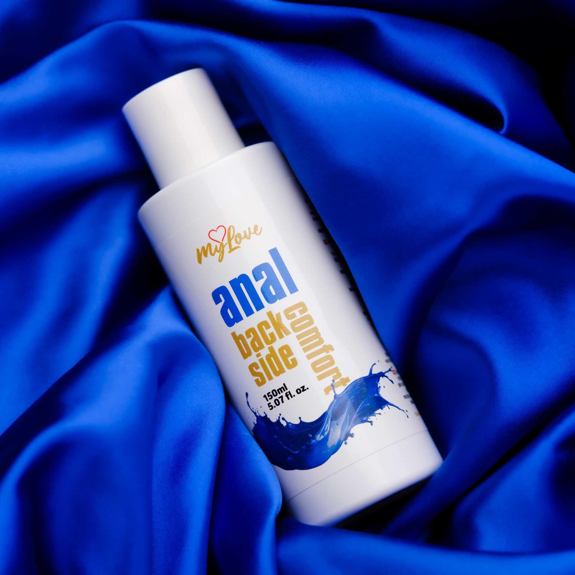 Żel analny Back Side Comfort – miętowy, gęsta formuła, 150 ml — zdjęcie 7