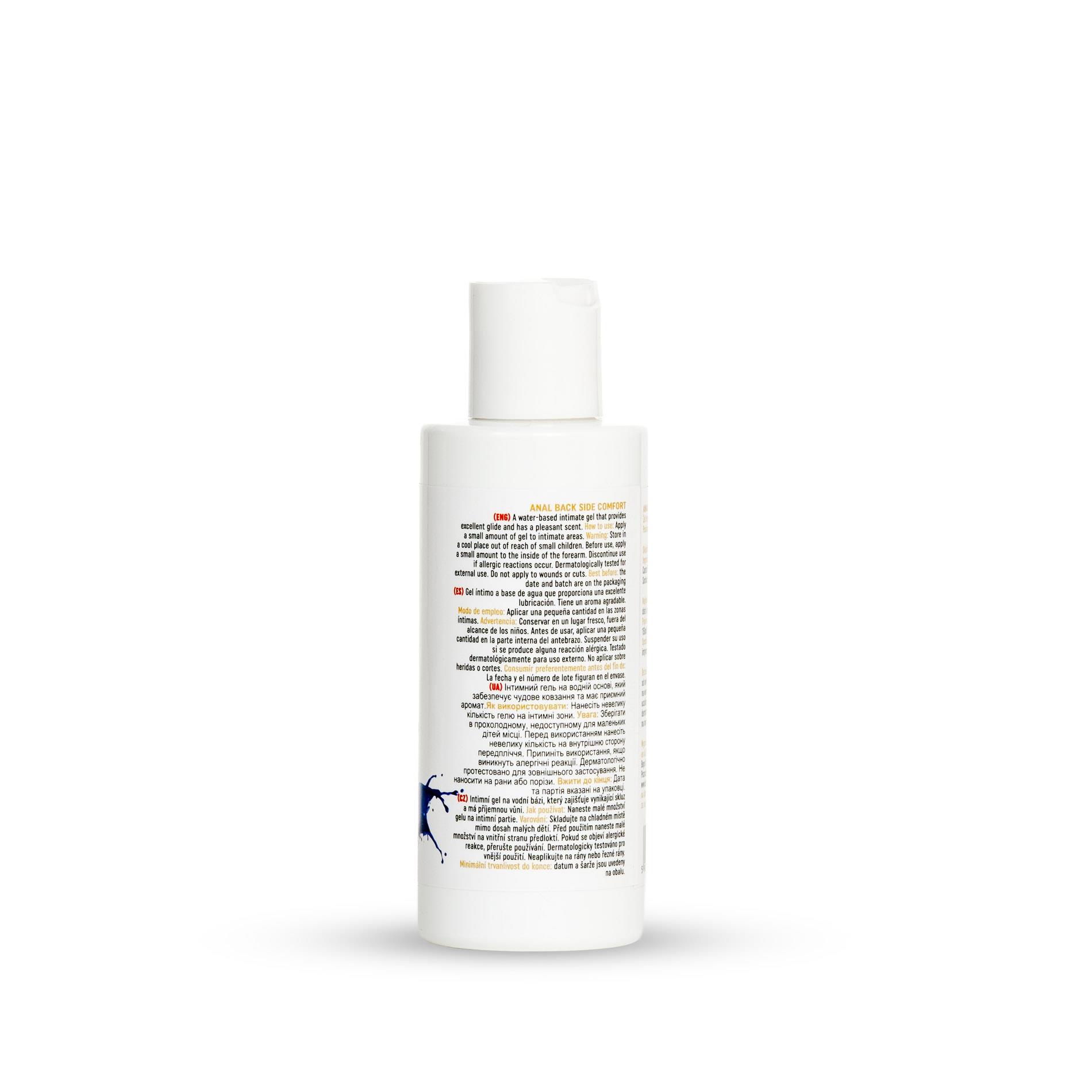 Żel analny Back Side Comfort – miętowy, gęsta formuła, 150 ml — zdjęcie 9