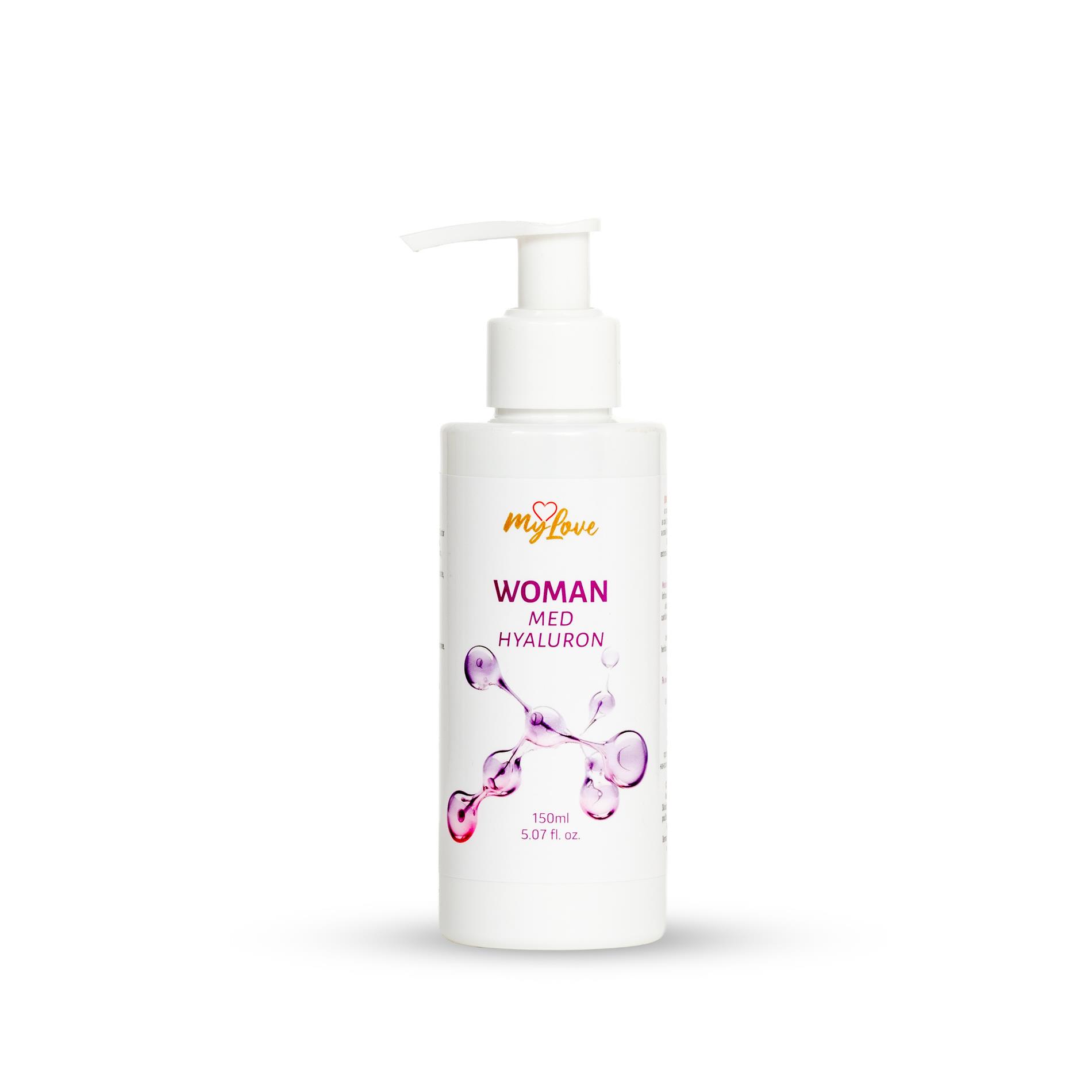 Żel intymny Woman Med Hyaluron - kwas hialuronowy, 150 ml — zdjęcie 1