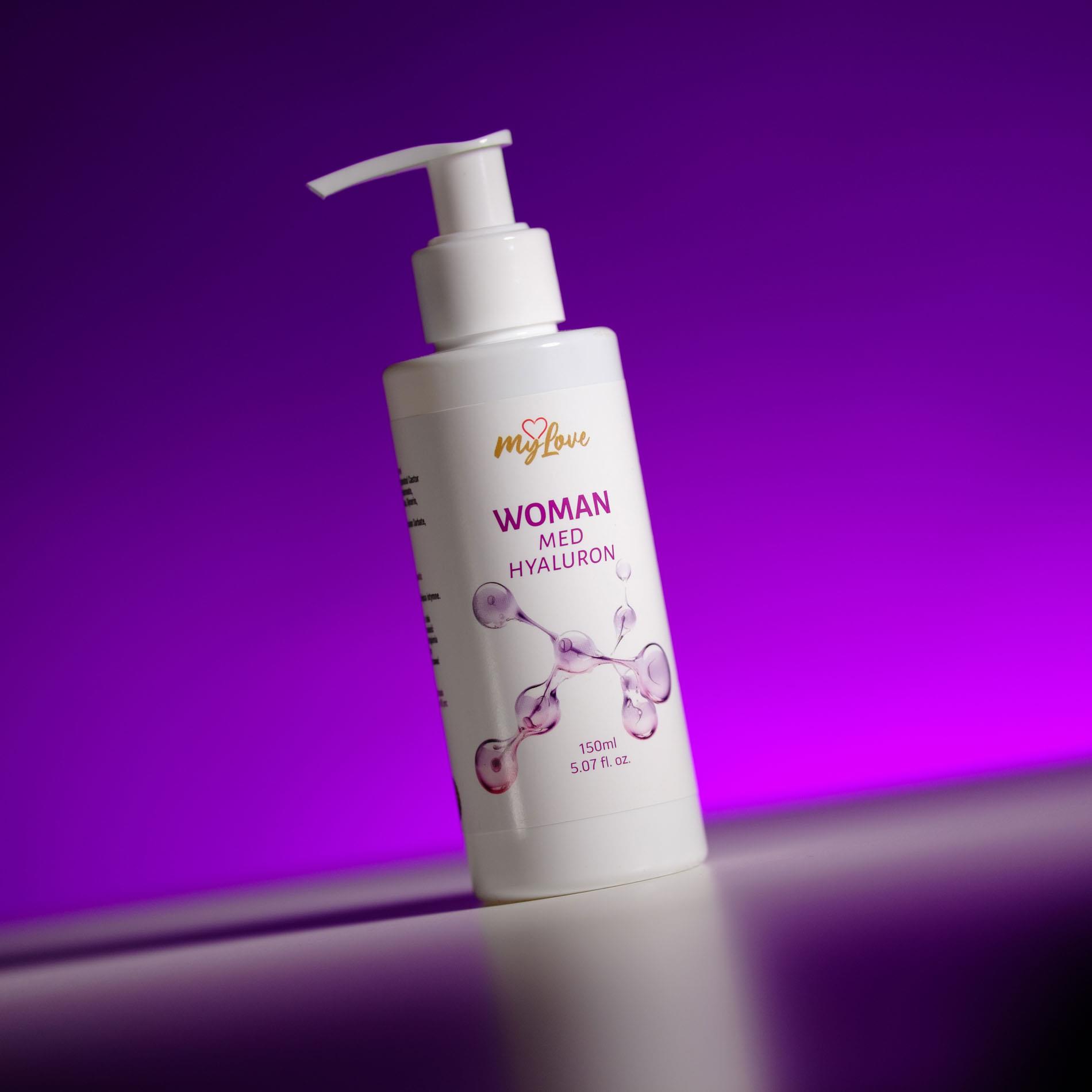 Żel intymny Woman Med Hyaluron - kwas hialuronowy, 150 ml — zdjęcie 3