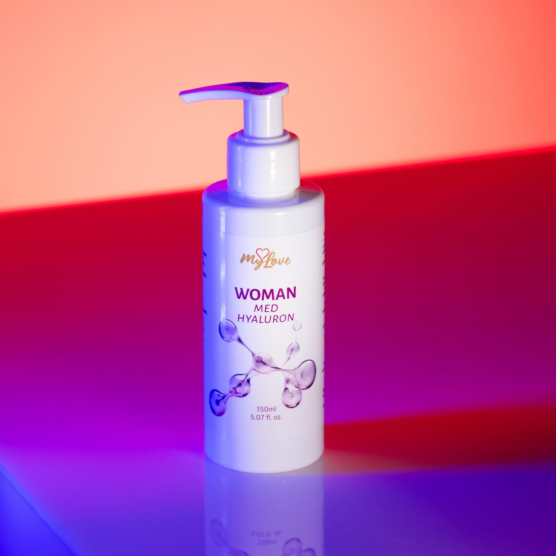 Żel intymny Woman Med Hyaluron - kwas hialuronowy, 150 ml — zdjęcie 5
