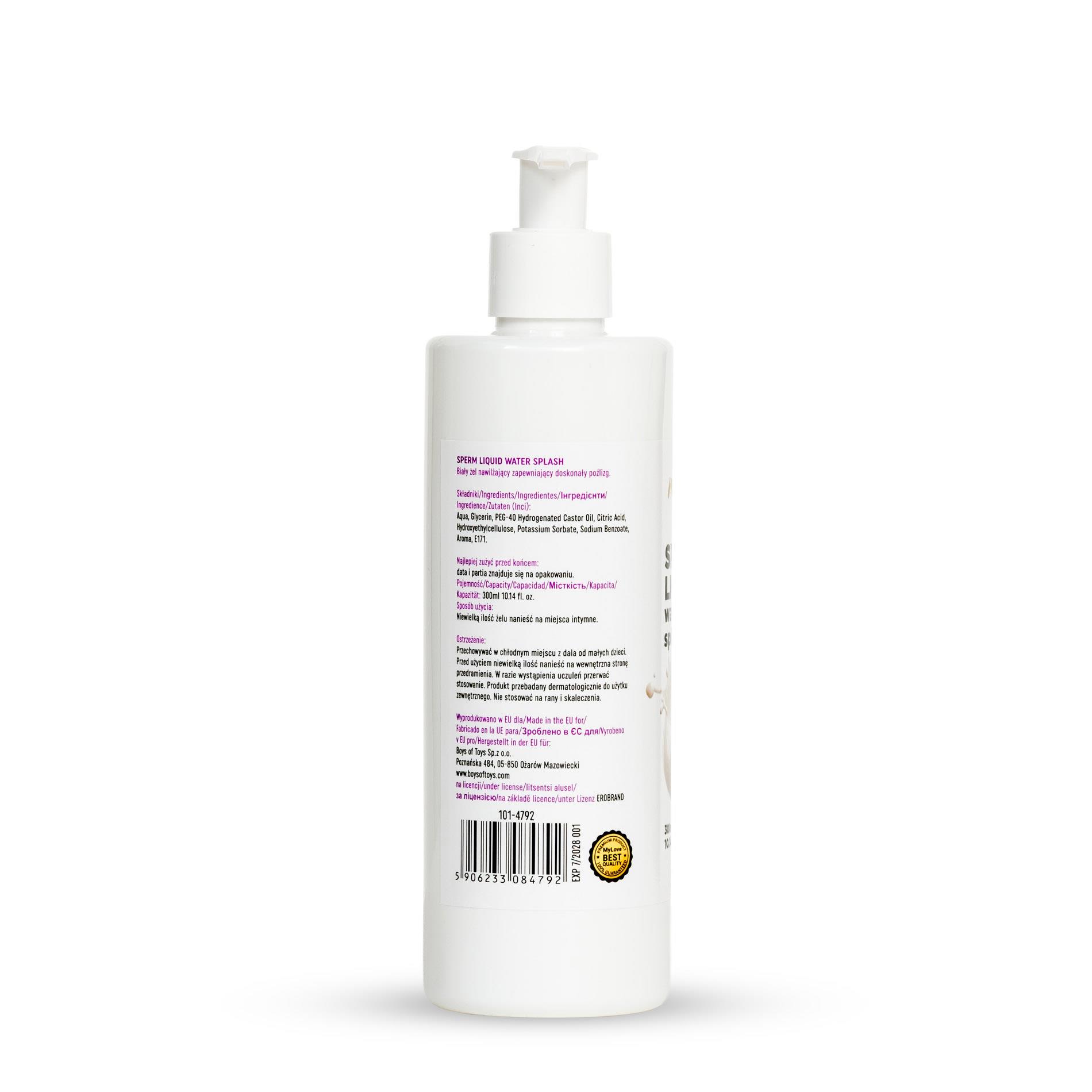 Lubrykant imitujący spermę MyLove Sperm Liquid Water Splash