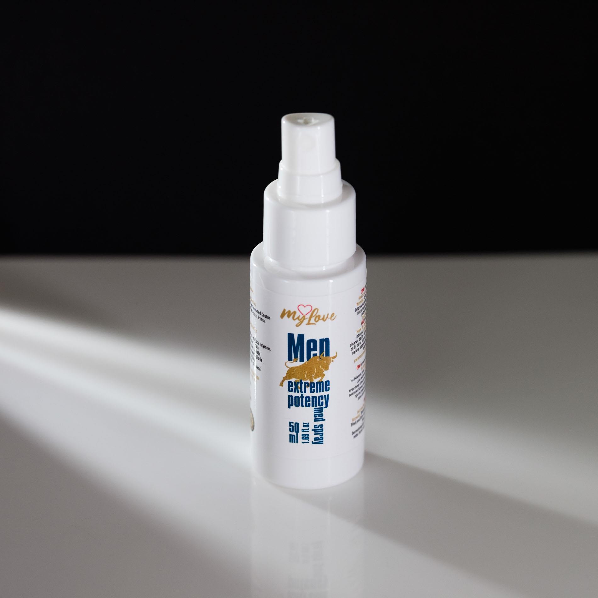 Żel intymny w sprayu dla mężczyzn – rozgrzewający, aromat kawy, 50 ml — zdjęcie 6