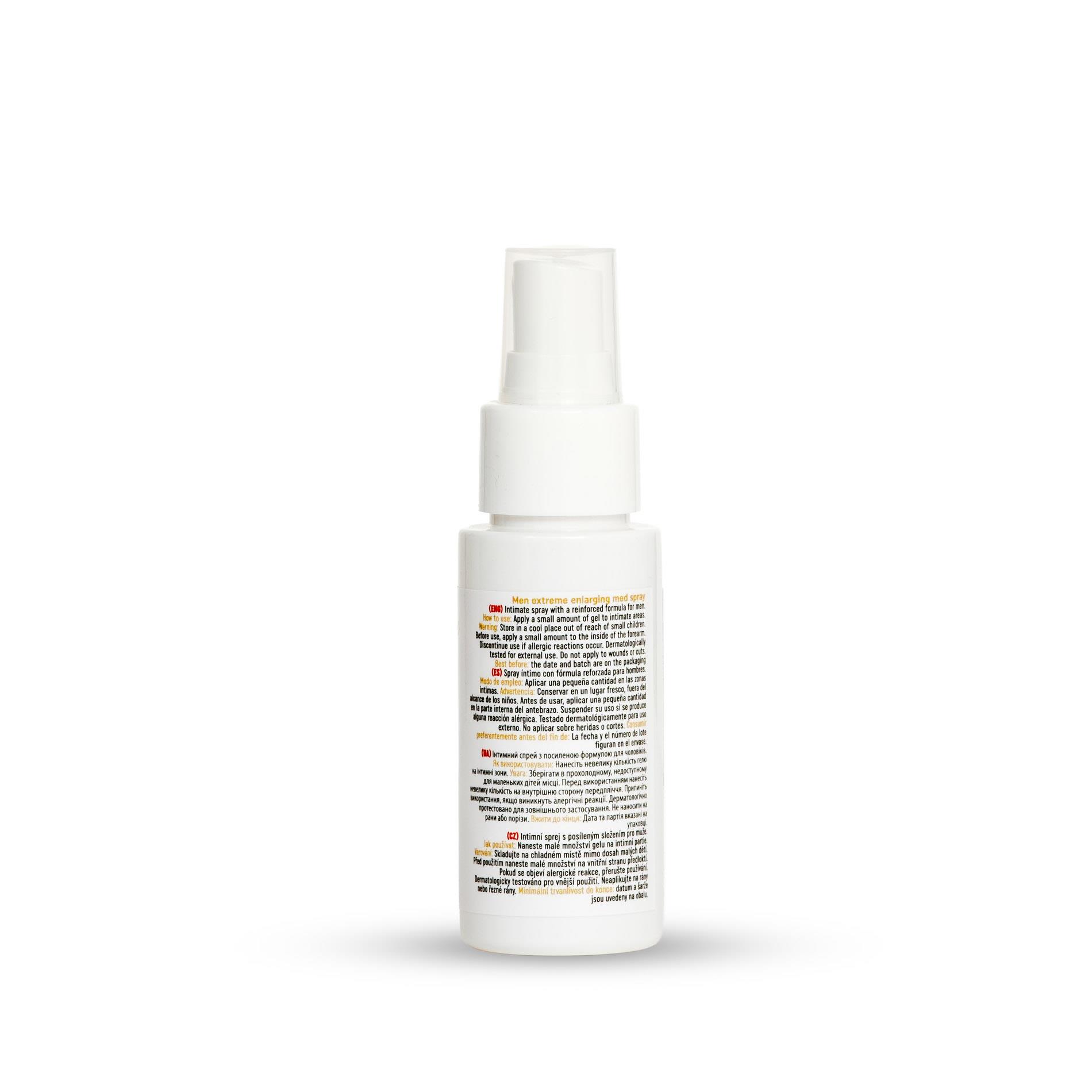 Spray intymny Man Extreme Enlarging – kokosowy aromat, 50 ml — zdjęcie 9