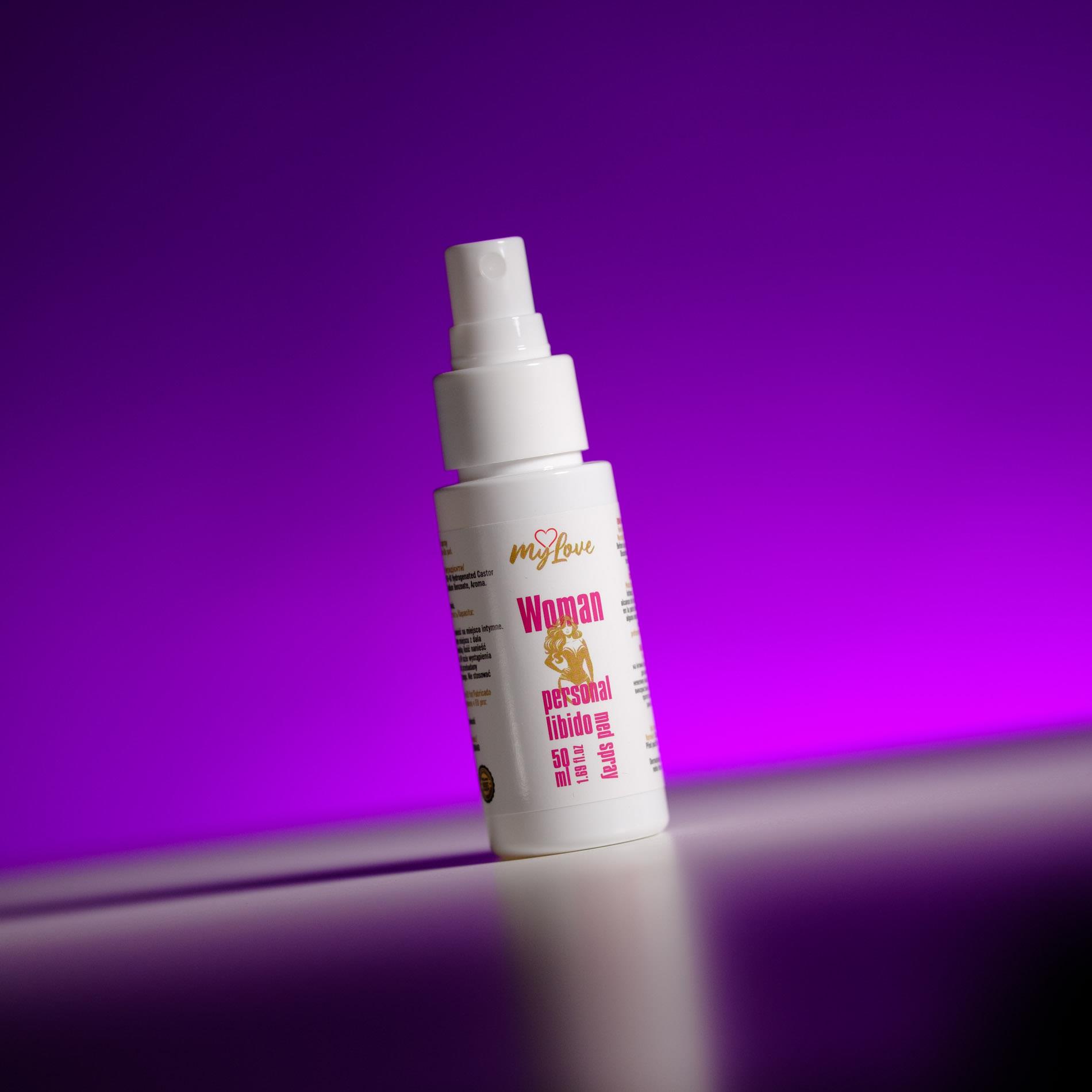 Spray intymny Woman Personal Libido - mango, 50 ml — zdjęcie 3