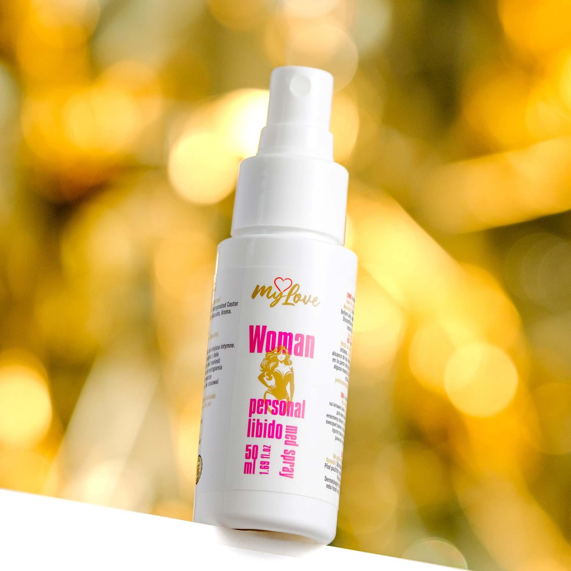 Spray intymny Woman Personal Libido - mango, 50 ml — zdjęcie 5