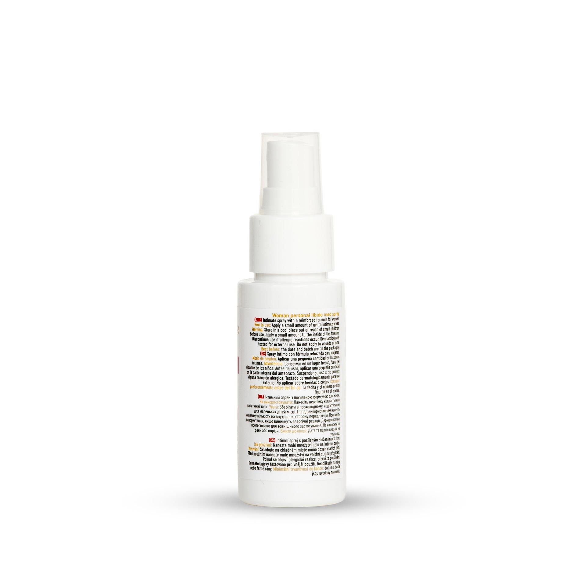 Spray intymny Woman Personal Libido - mango, 50 ml — zdjęcie 9