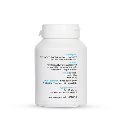 Suplement diety Ero Strong Potency - 60 kapsułek, tribulus i maca — zdjęcie 5