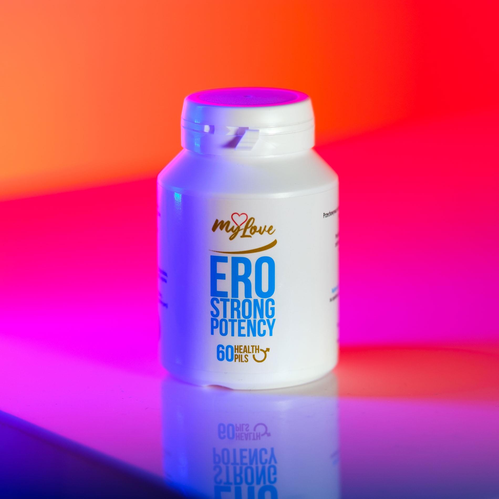 Suplement diety Ero Strong Potency - 60 kapsułek, tribulus i maca — zdjęcie 6