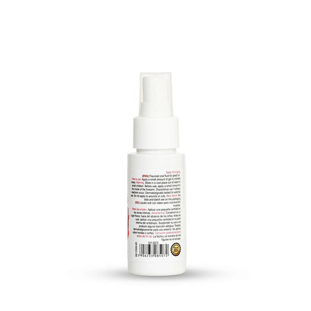 Spray do seksu oralnego Taste - truskawkowy smak — zdjęcie 9