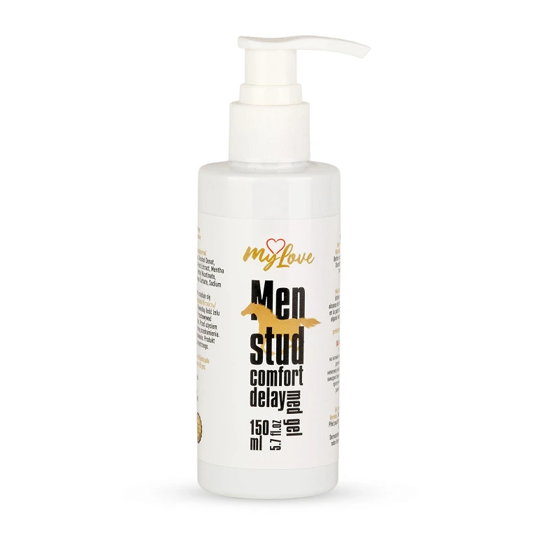 Żel opóźniający Men Stud Comfort Delay - mentol, 150 ml