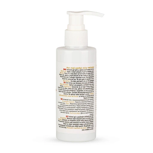 Żel opóźniający Men Stud Comfort Delay - mentol, 150 ml — zdjęcie 4