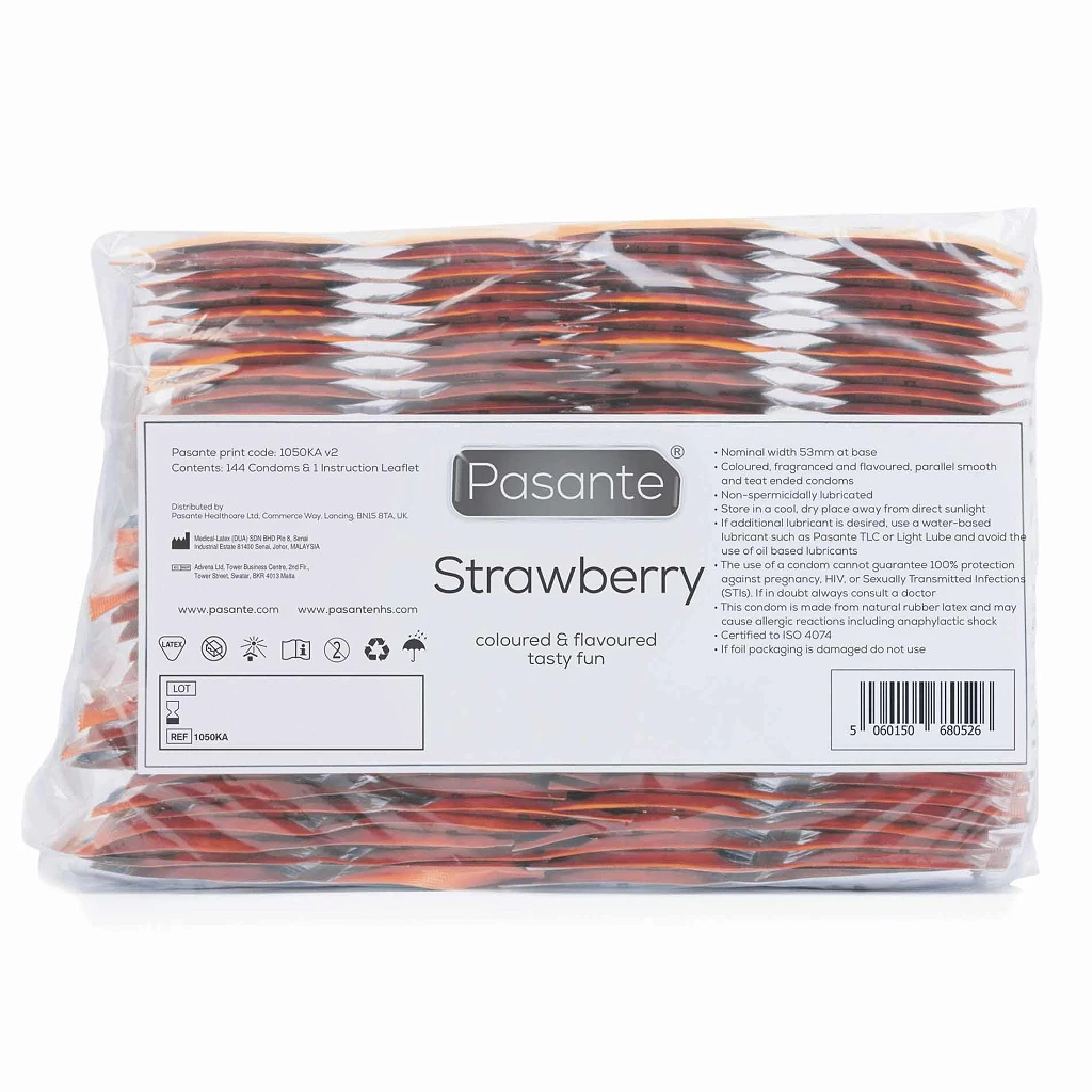 Prezerwatywy Strawberry Crush - truskawkowy smak