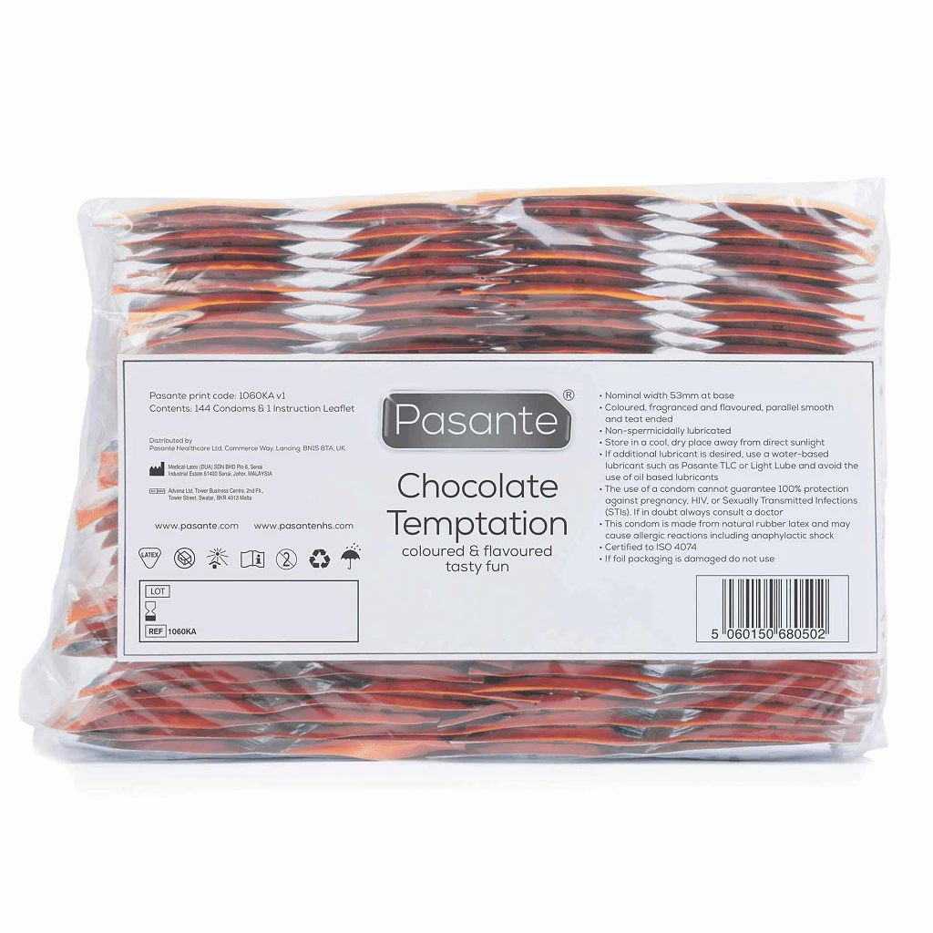 Prezerwatywy Chocolate Temptation - czekoladowy smak