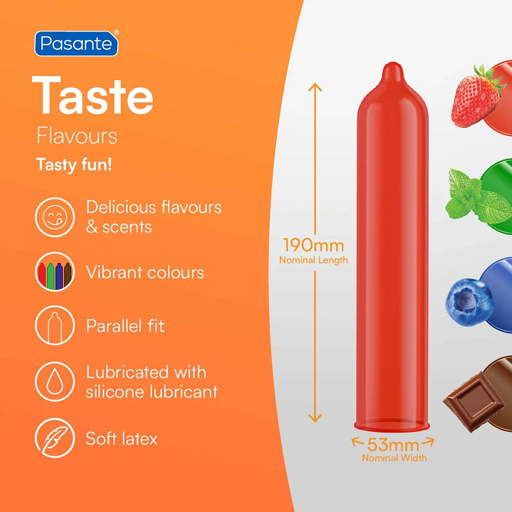 Prezerwatywy Chocolate Temptation - czekoladowy smak — zdjęcie 3