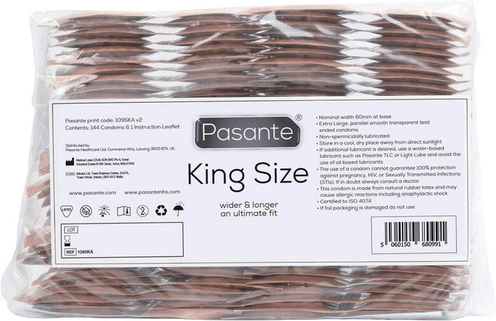 Prezerwatywy King Size - większy rozmiar, większy komfort