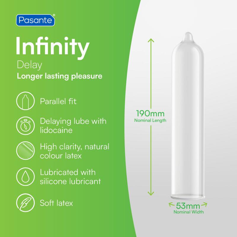Prezerwatywa Infinity X Delay - opóźniająca — zdjęcie 2