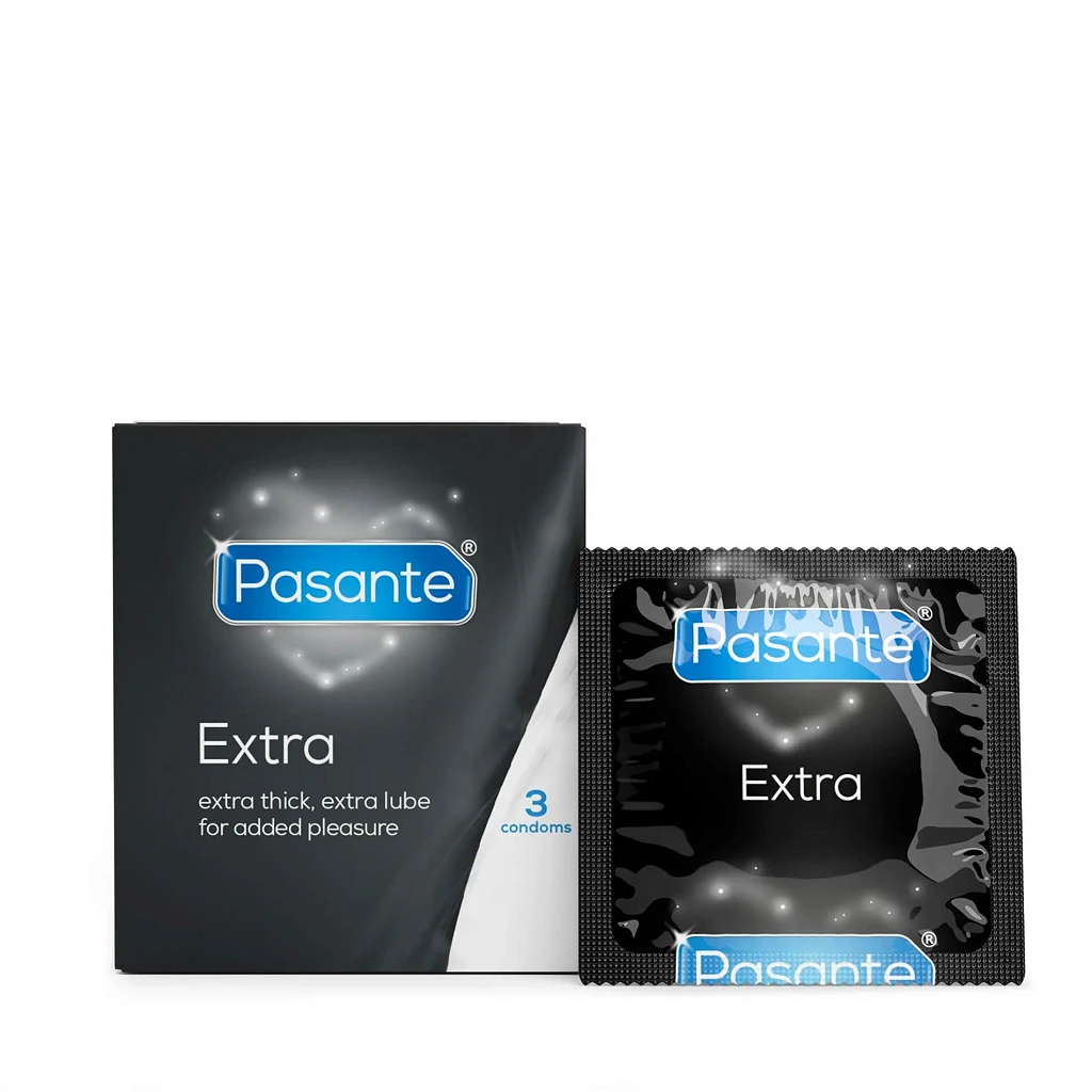 Prezerwatywy Extra - grubsze z dodatkowym nawilżeniem