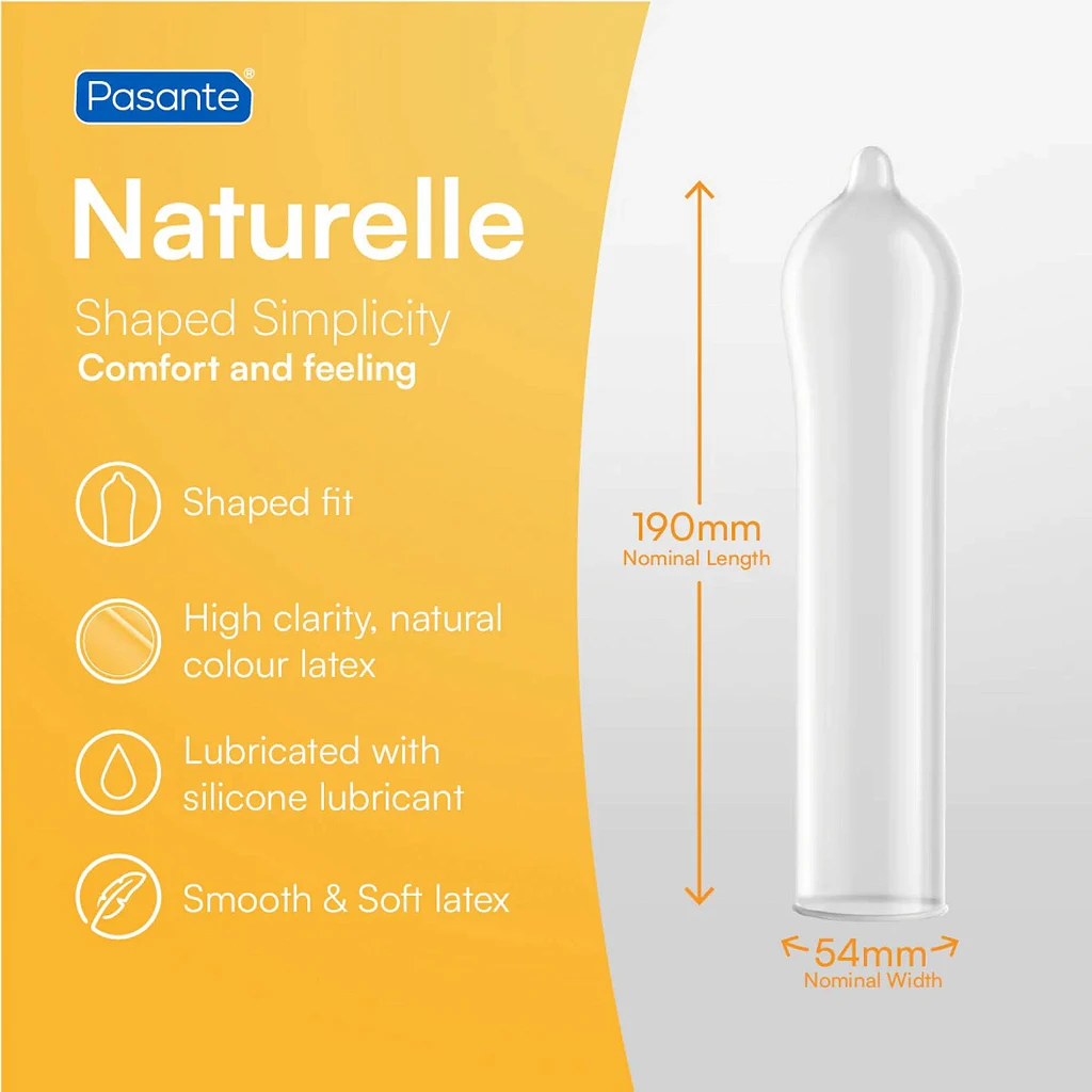 Prezerwatywy Naturelle 3 sztuki - naturalne dopasowanie — zdjęcie 3