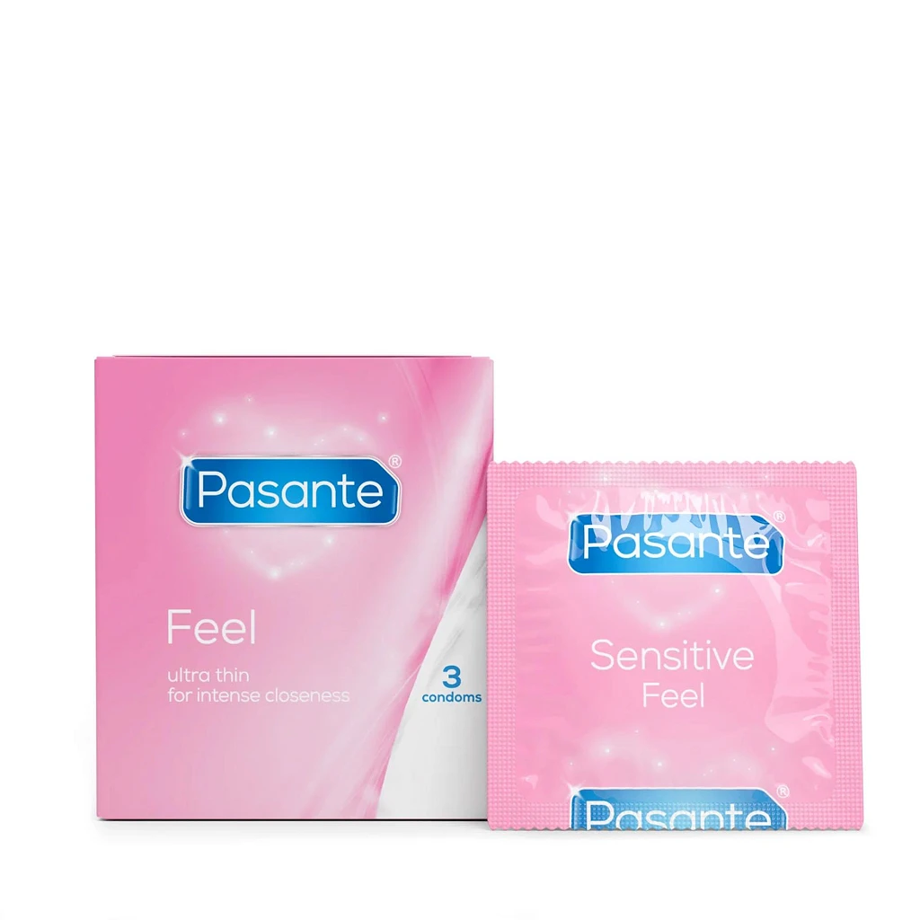 Prezerwatywy Sensitive Feel - ultra cienkie, naturalne