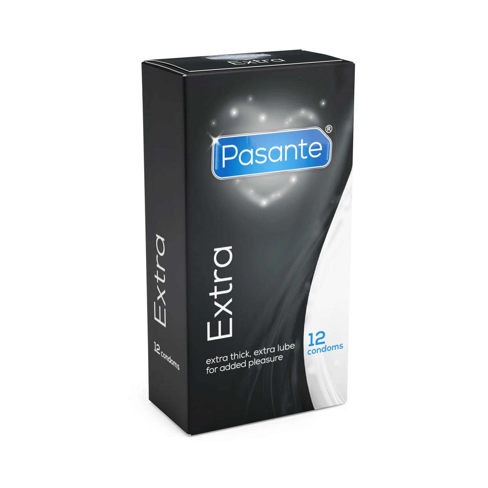 Prezerwatywy klasyczne Extra - grubsze z dodatkowym — zdjęcie 2