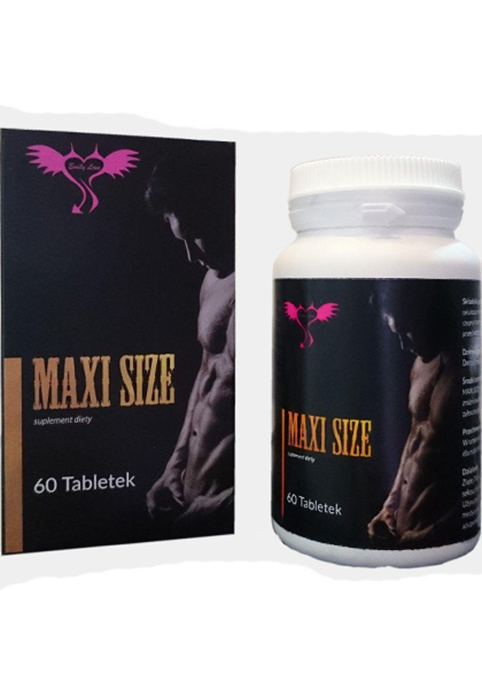 Suplement diety Maxi Size - 60 kapsułek, cynk i selen — zdjęcie 3