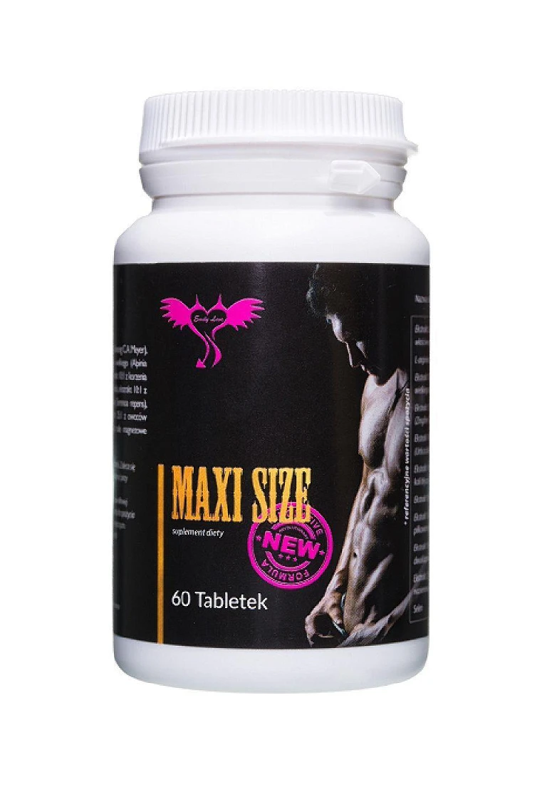 Suplement diety Maxi Size - 60 kapsułek, cynk i selen