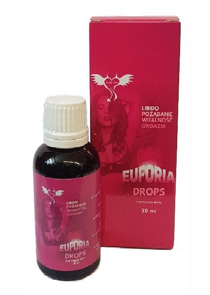 Suplement diety Euforia Drops - krople 30 ml z guaraną — zdjęcie 1